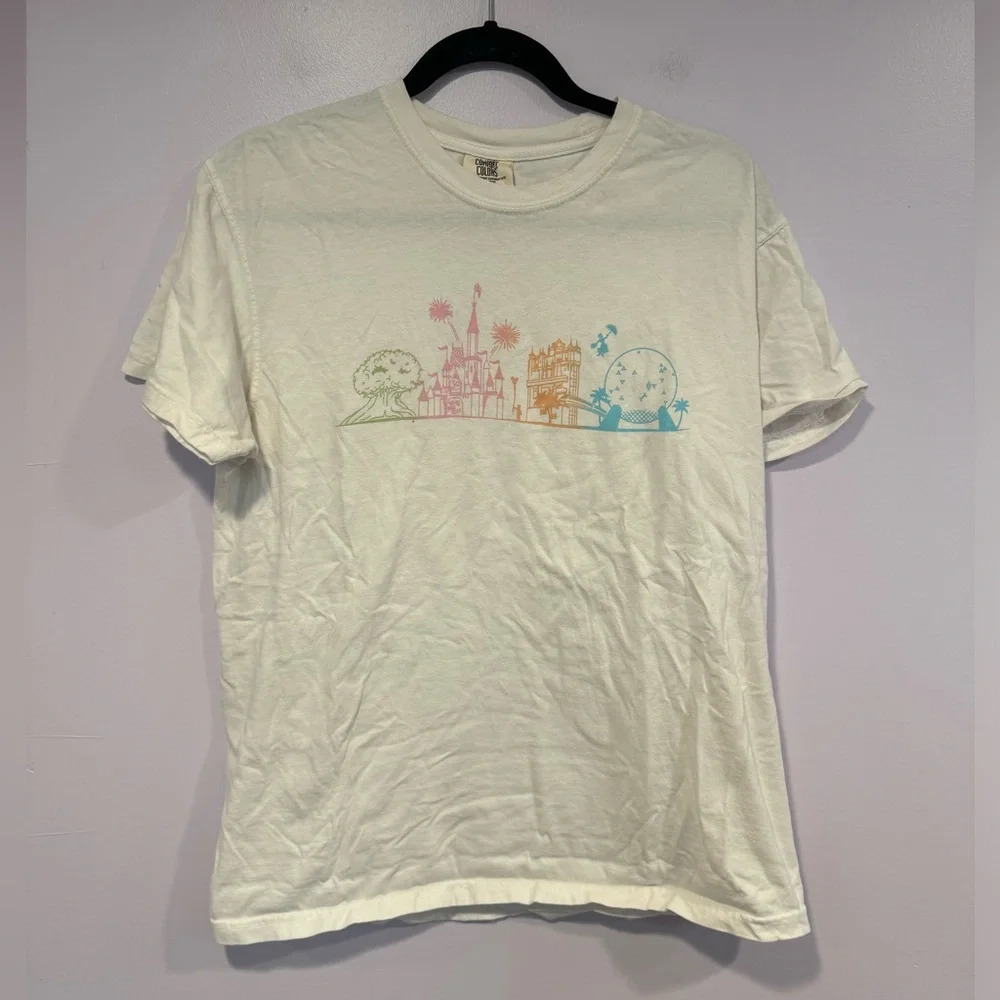 Walt Disney World 50th anniversary skyline tee
